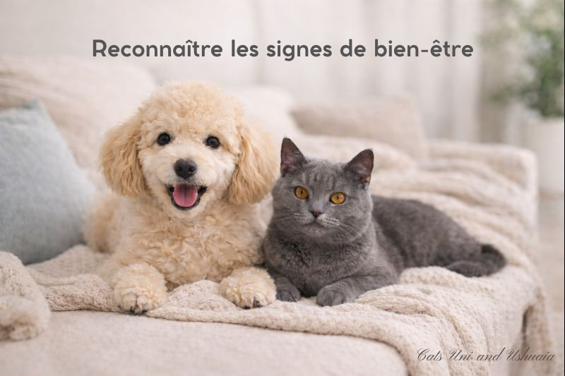 Les 5 signes qu’un animal est heureux à la maison