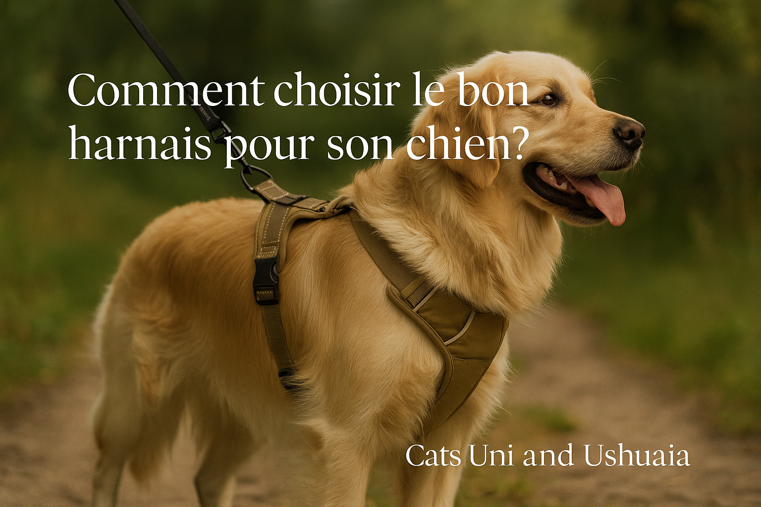 🐶 Comment choisir le bon harnais pour son chien ?