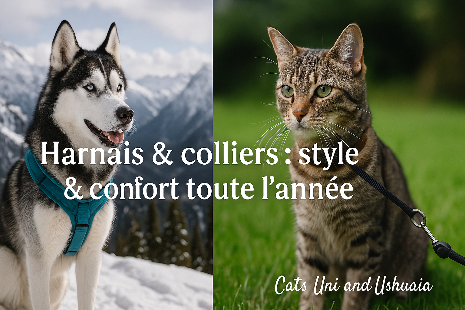 Les harnais et colliers tendances de l’année : allier style et confort