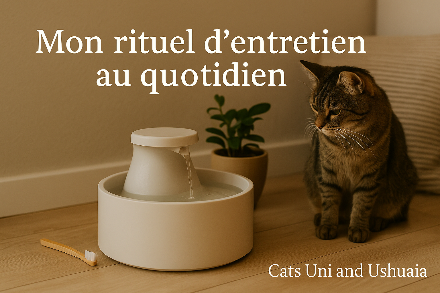 Comment j’entretiens les fontaines à eau de mes animaux pour éviter odeurs, bactéries et pannes