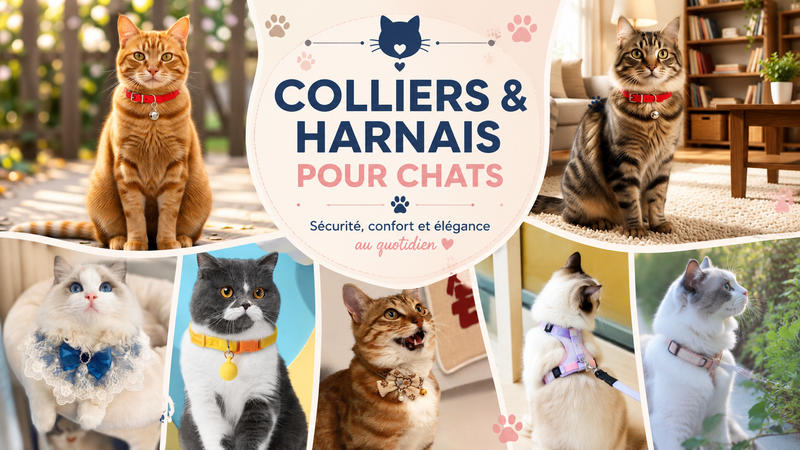 Colliers & Harnais pour Chats