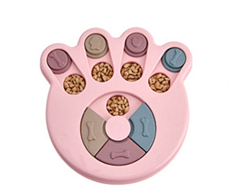 Plateau tournant anti-glouton pour chien et chat