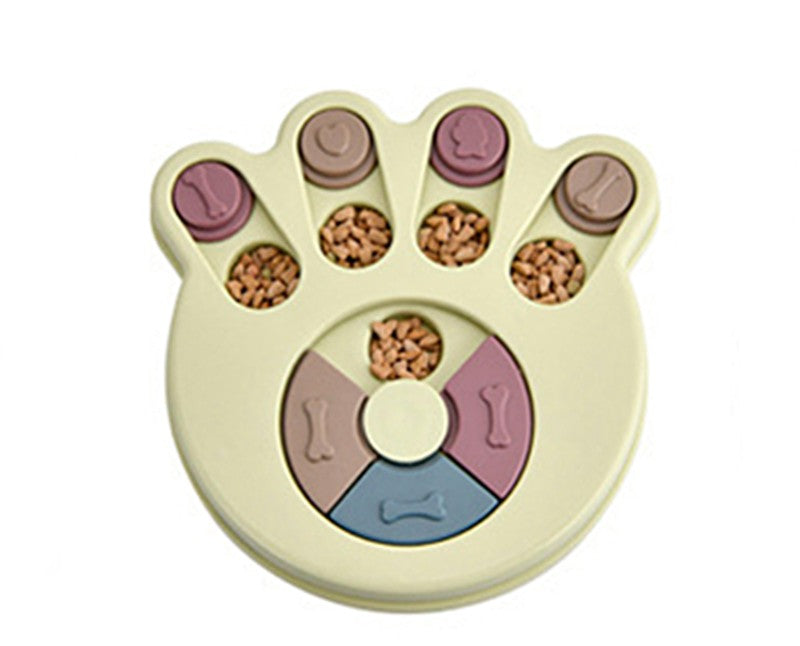 Plateau tournant anti-glouton pour chien et chat