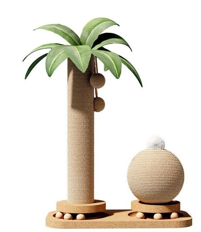 Arbre à chat cocotier interactif – chat