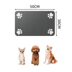 Tapis d’alimentation imperméable pour animaux