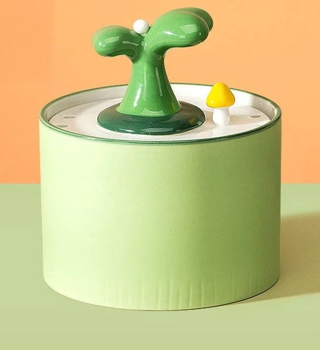 Fontaine à eau automatique en céramique pour chat et petit chien