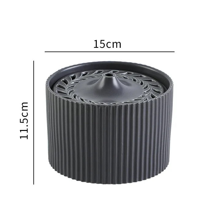 Fontaine céramique design - chien ou chat