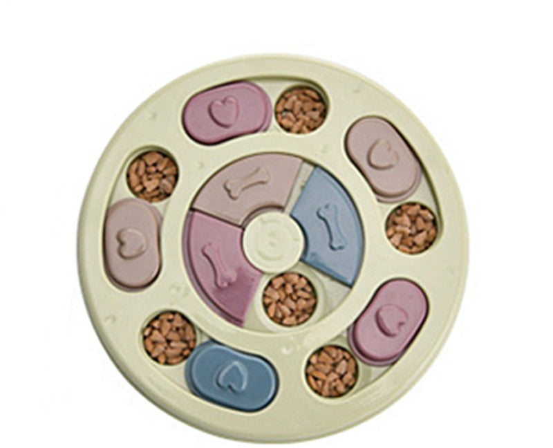 Plateau tournant anti-glouton pour chien et chat