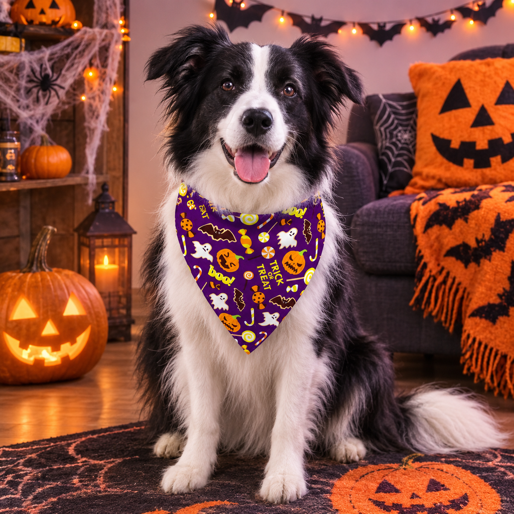 Bandana Halloween - chien et chat