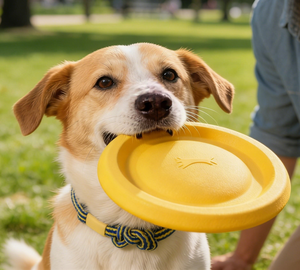 Jouet balle et frisbee - chien