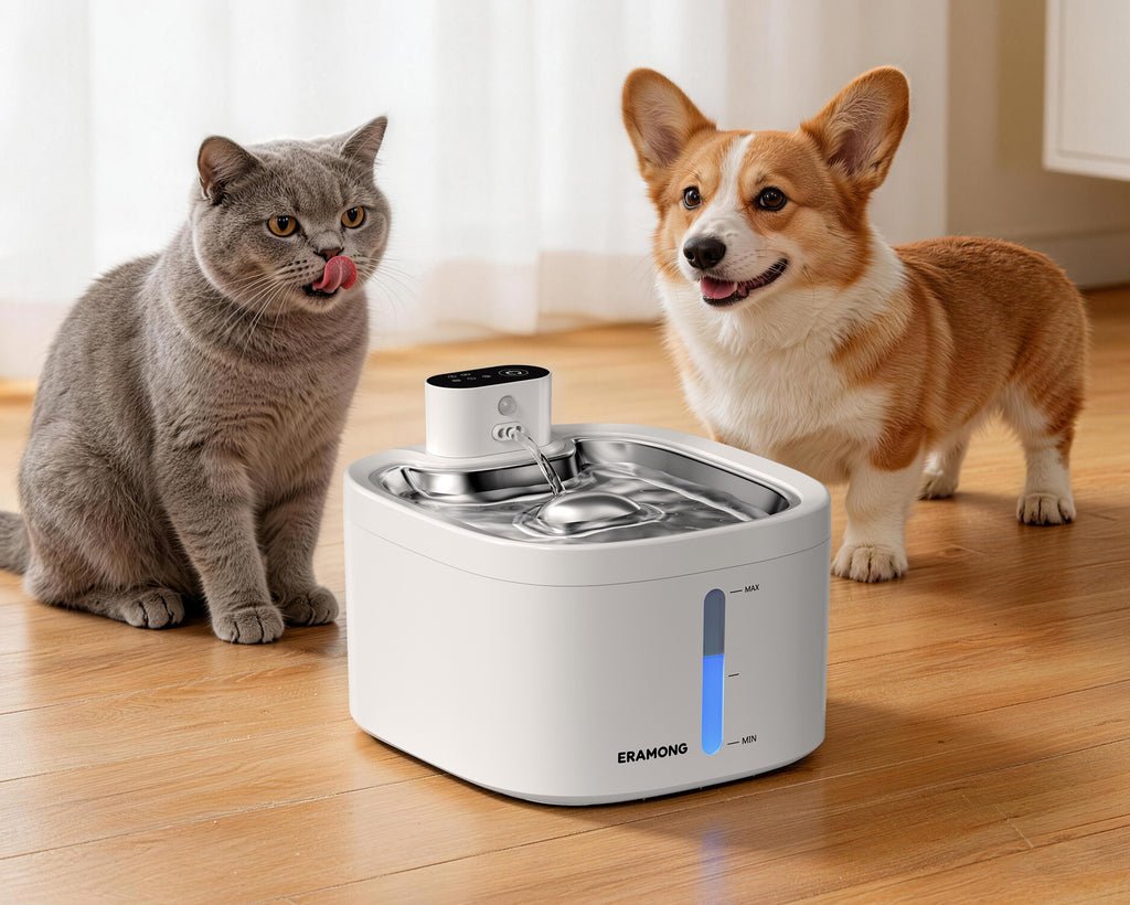 Fontaine à eau rechargeable 3,5 L - chien & chat