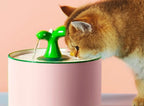 Fontaine à eau automatique en céramique pour chat et petit chien