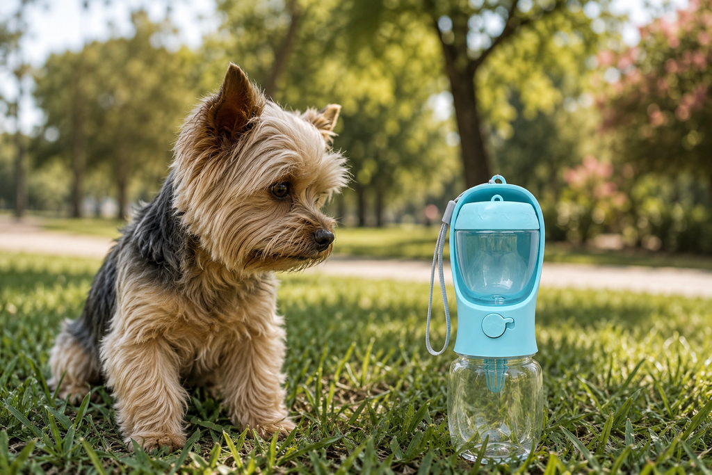 Gourde portable 2 en 1 – chien & chat