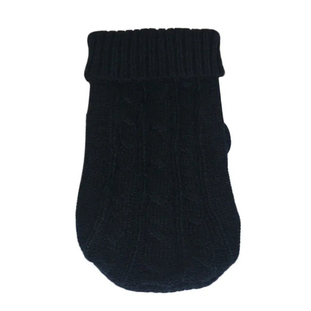 Pull tricoté chaud - chien ou chat
