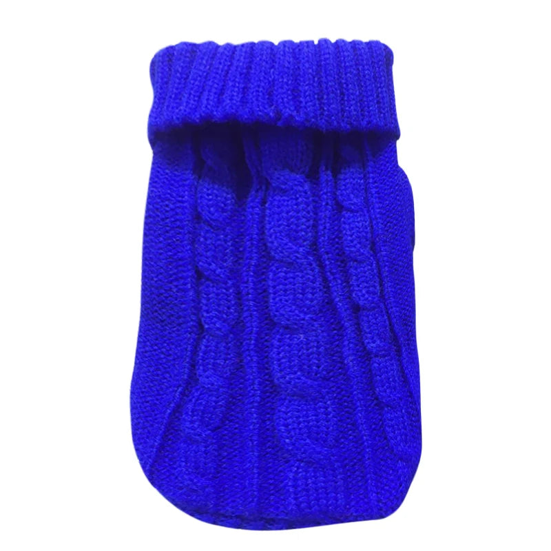 Pull tricoté chaud - chien ou chat