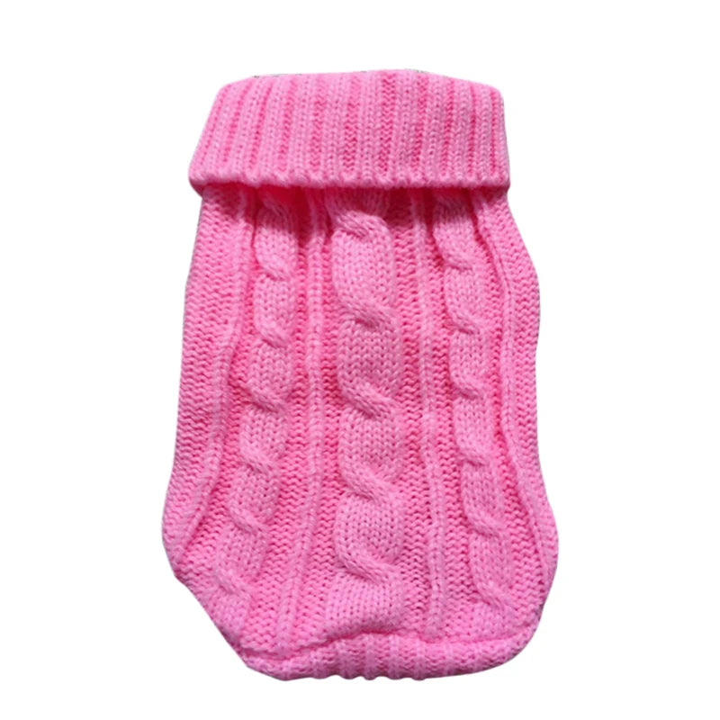 Pull tricoté chaud - chien ou chat