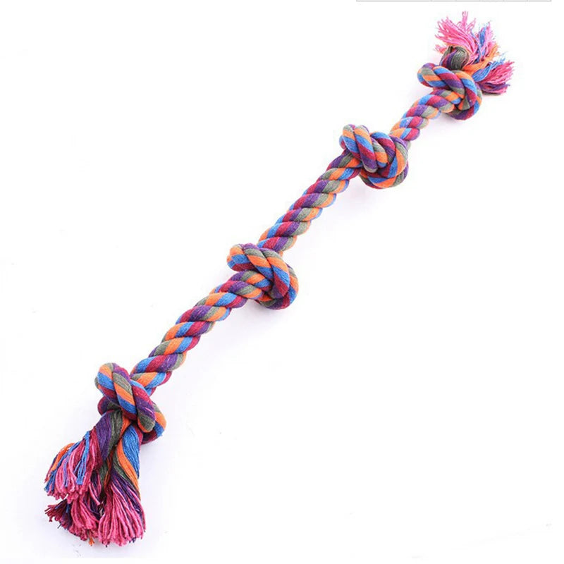 Corde à nœuds coton - chien