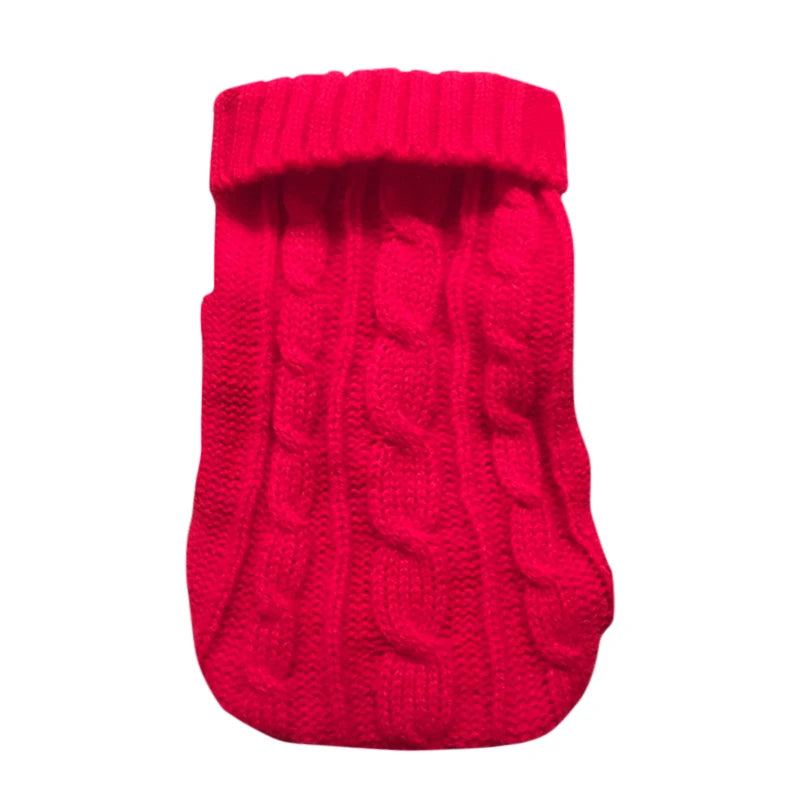Pull tricoté chaud - chien ou chat