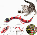 Jouet serpent interactif pour chat USB