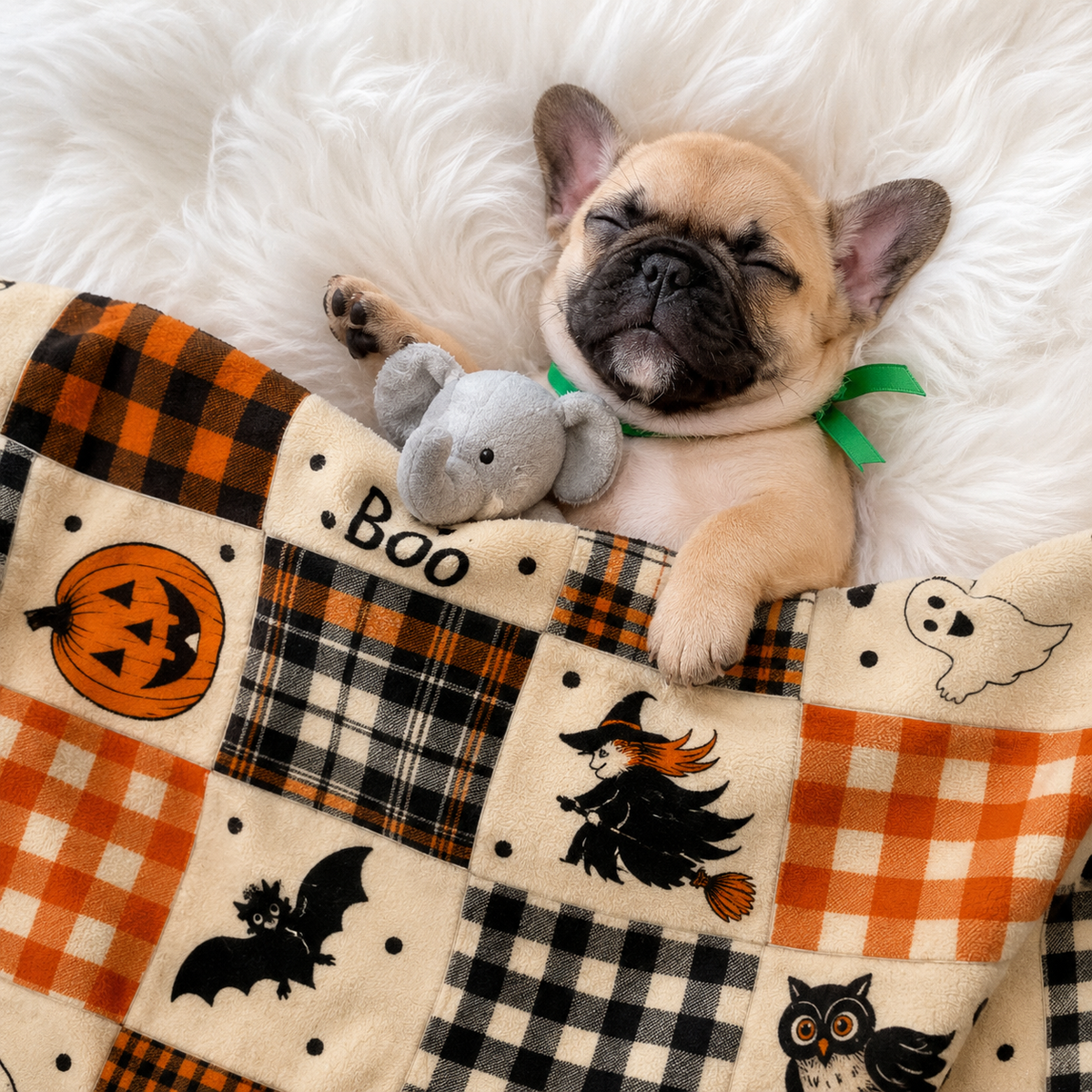 Plaid Halloween - Chien ou chat