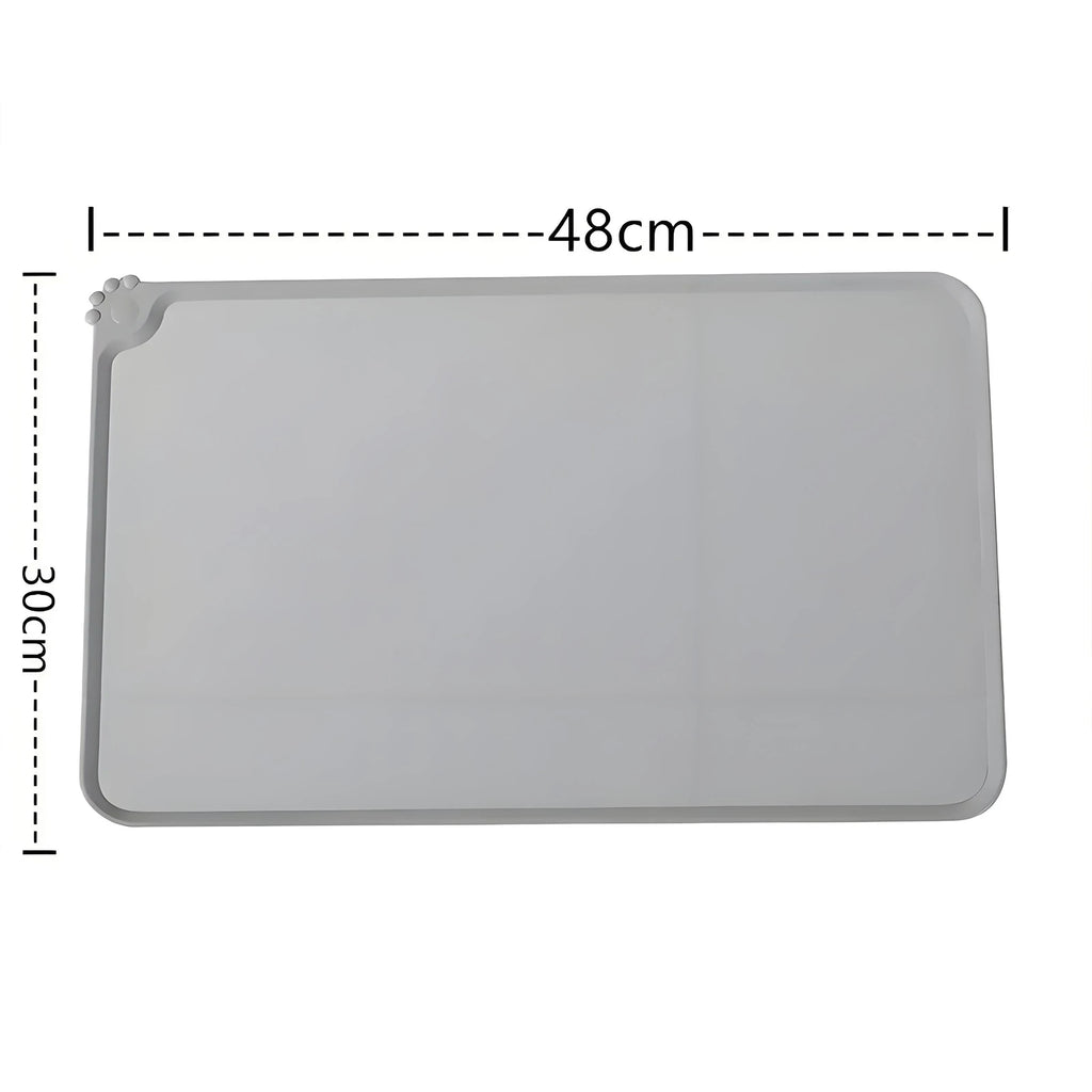 Bols surélevés inclinés 15° pour chat avec support