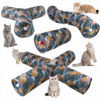 Tunnel feuillage - chat