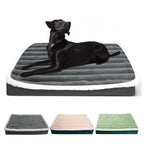 Lit rectangulaire ultra peluche en mousse pour chien et chat