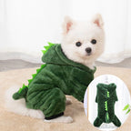 Costume rigolo en flanelle pour chien et chat