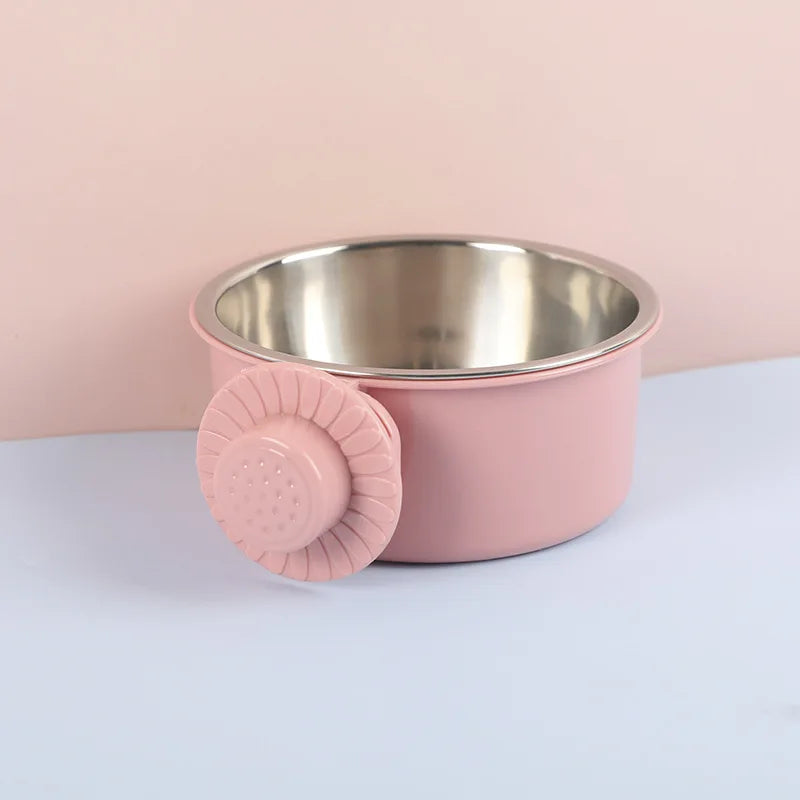 Bol suspendu 2 en 1 pour chien et chat