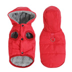 Veste d’Hiver à Capuche Imperméable pour Chien et Chat