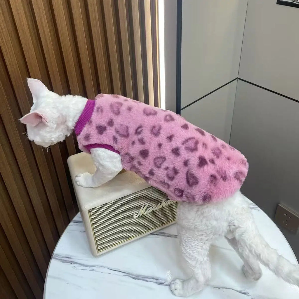 Pull douillet panthère - chat