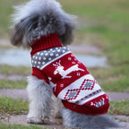 Pull de Noël col roulé pour chien & chat