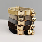 Collier en Velours Hypoallergénique pour Chat