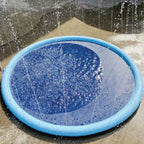 Tapis de jeu aquatique à jets d'eau - chien