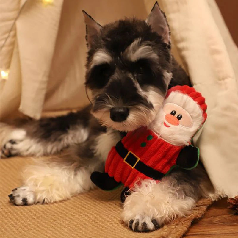 Jouet de Noël en peluche pour chien & chat