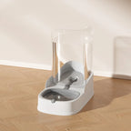 Distributeur automatique d'eau et de croquettes - chien & chat