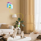 Jouet interactif électrique suspendu pour chat