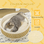 Panier rond sur pieds - chien ou chat