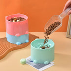 Bol surélevé anti-glouton design tête de chat