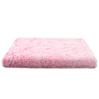 Matelas rectangulaire en peluche pour chien et chat
