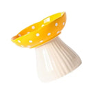 Bol champignon anti-glouton pour chat et chien