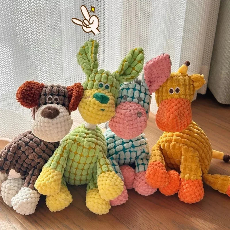 Peluche doudou avec couineur léger – chien