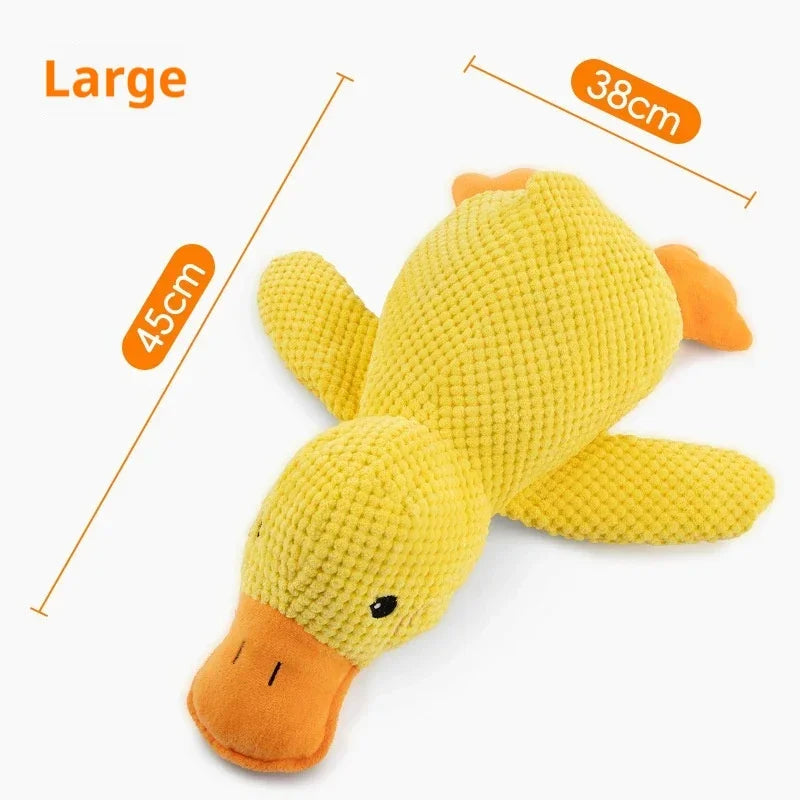 Jouet Canard en Peluche pour Chien