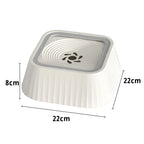 Bol d’eau anti-éclaboussures pour chien et chat