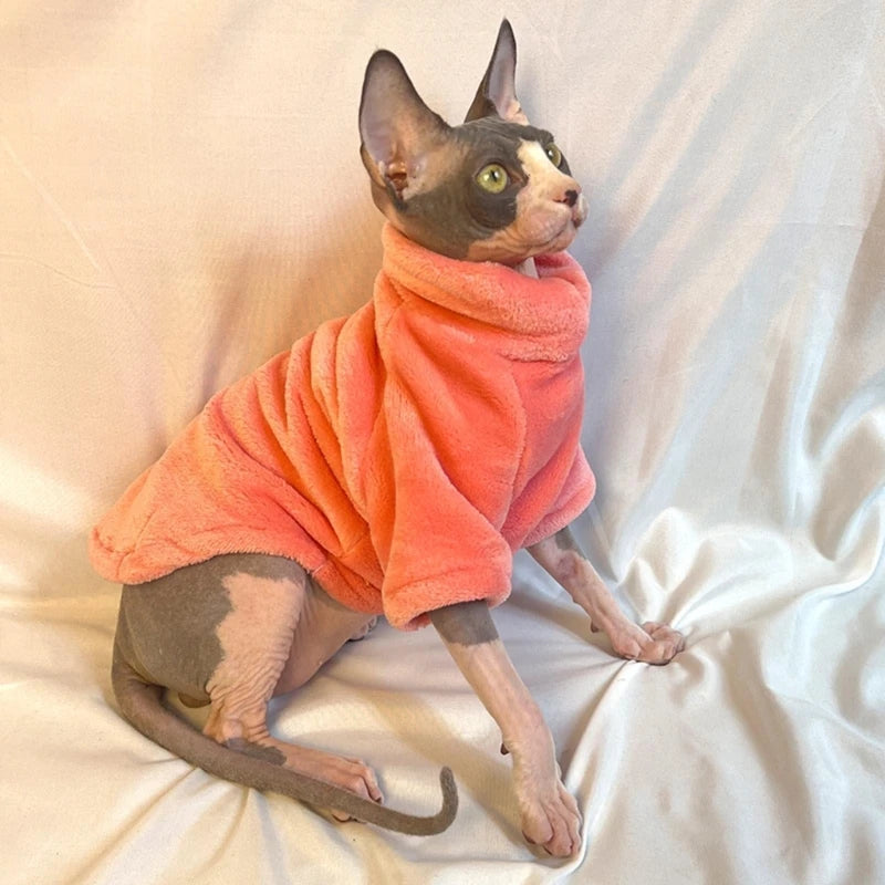 Pull col roulé doux et chaud - chien ou chat