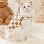 Gilet chaud d’hiver avec fermeture - chat et chien