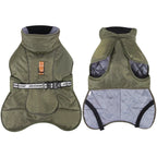Veste d’hiver chaude coupe-vent - grand chien