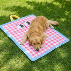 Tapis rafraîchissant réversible - chien et chat