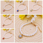 Collier de perles princesse pour chien et chat