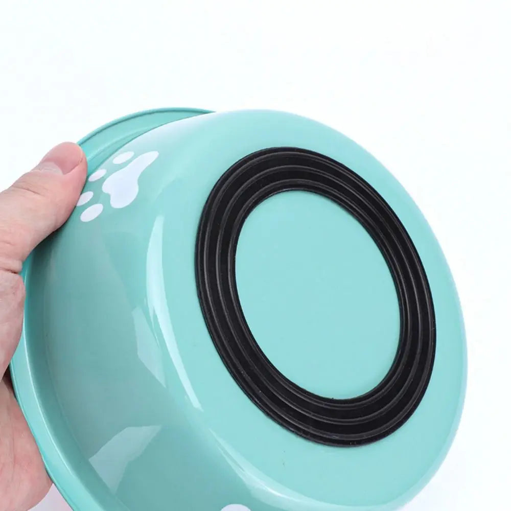 Bol antidérapant en acier inoxydable pour chien et chat